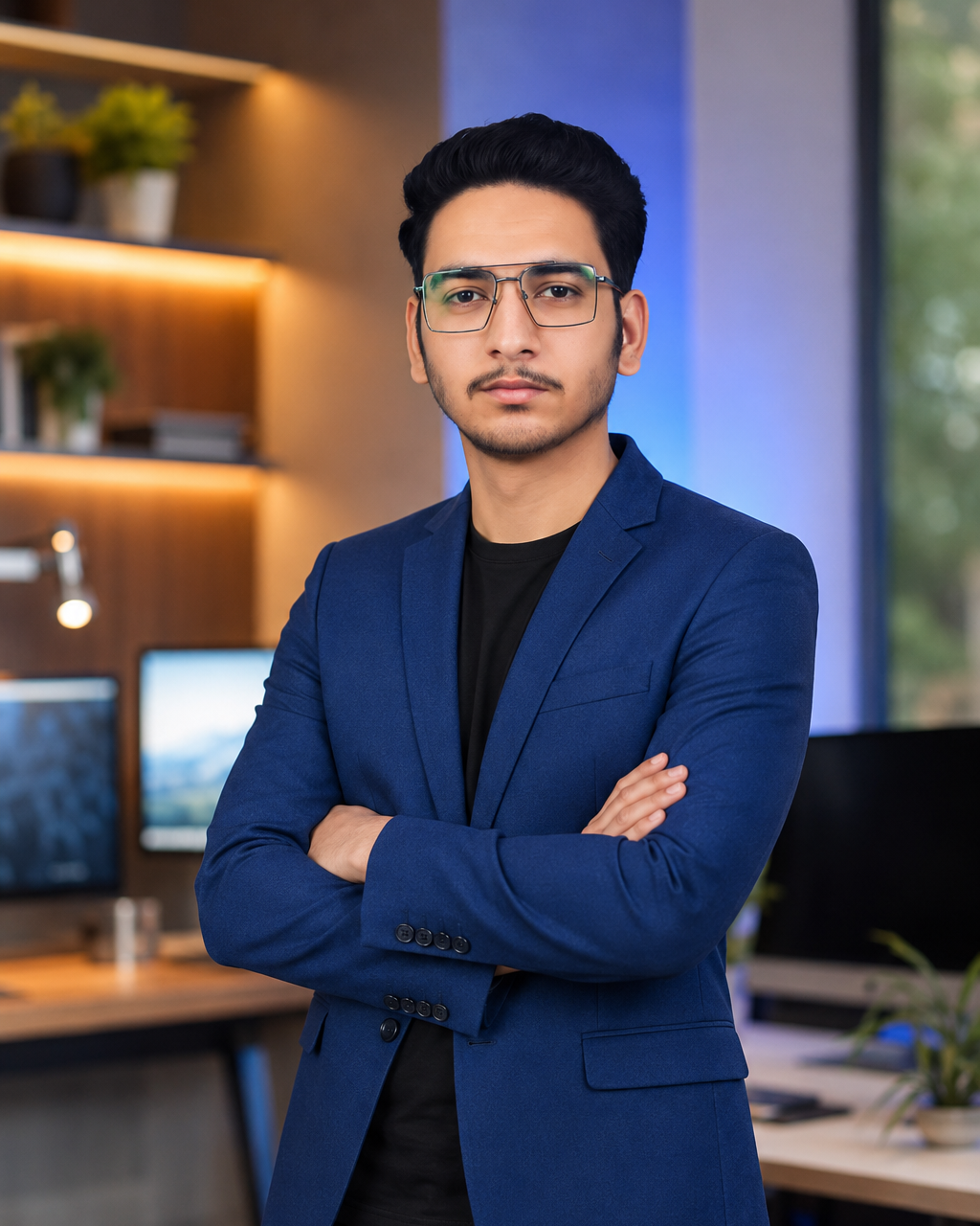 Muhammad Usaid Zaheer in a professional setting