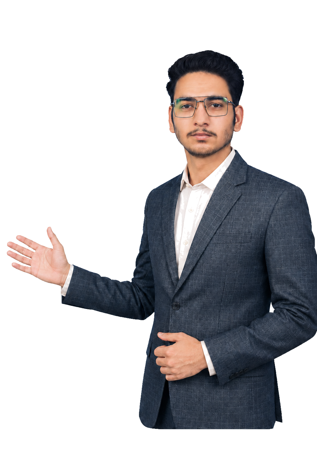 Muhammad Usaid presenting a real Google Search Console result