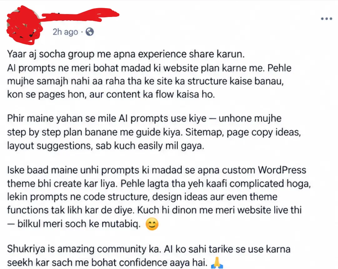 Original student testimonial 5